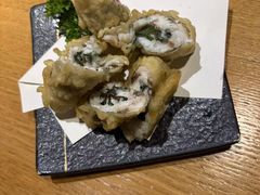 梅子大叶卷棒鱼-桂马·日本料理·海胆·海鲜饭·酒场(民主广场店)