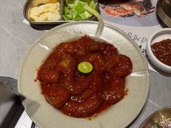 -草家酱蟹炭火烤肉店(珲春南路一店)
