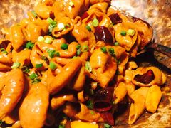 辣烧花肠-浩运·海鲜青岛菜·海胆水饺(石老人店)