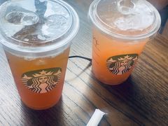 冰摇桃桃乌龙茶-星巴克(杭州桐庐立山国际店)