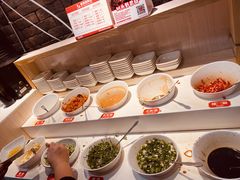 自助调料区-为什么牛潮汕牛肉火锅(万胜广场店)