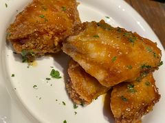蜂蜜蒜香鸡中翅-盐说Salt Talk北美风味西餐厅(海上世界店)