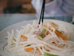 芦苇根炒肉丝-梦缘水乡·湖景餐厅