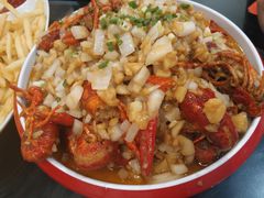 蒜蓉小龙虾-不炭白烧烤(成都首店)