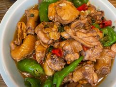 青阳炒公鸡-三道菜(明堂公园店)