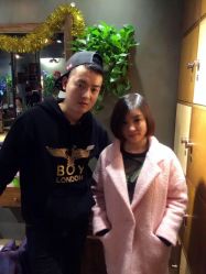 与托尼老师合影-木北造型