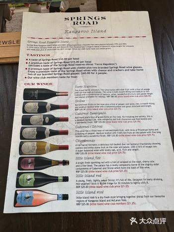 带了一瓶Cabernet Sauvignon