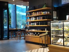 面包甜点陈列柜-星巴克(天津SM城市广场店)