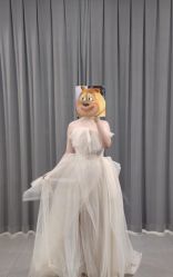 -桃子造型婚纱礼服(凤起广场店)