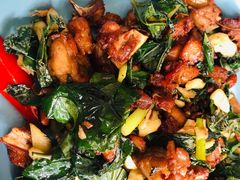 山捞叶炒树上的鸡-香香海南菜餐厅