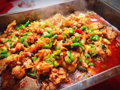 青椒爆炒牛蛙-味上湘菜馆(岳麓山店)