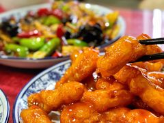 糖醋里脊-北大地皖峰饭馆