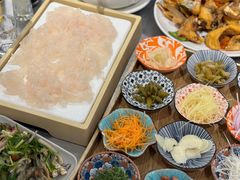 -渔顺生·顺德鱼生·粥底火锅·桑拿鸡(渔人码头店)