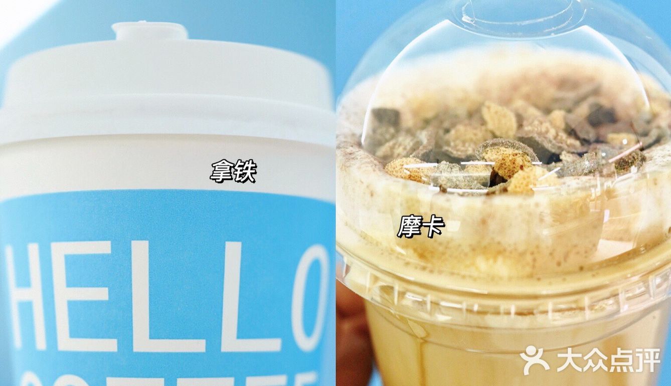 清爽高颜值的蓝白咖啡小店🤍💙