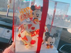 米奇米妮款生日蛋糕-就酱吃蛋糕(麦凯乐大庆经典店)
