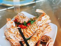 椒盐濑尿虾-明记海鲜大排档(巽寮湾店)