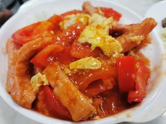 番茄蛋猪排饭-好好滋味茶餐厅