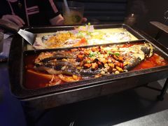 香辣拼蒜香味-匠子烤鱼(远大购物中心店)