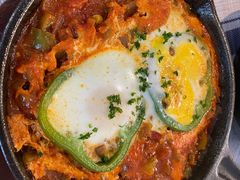 Shakshuka&nbsp;Eggs&nbsp;铁板沙苏卡鸡蛋-La Medina餐厅(亮马河南路店)