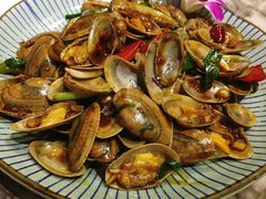 泰辣椒膏炒花甲-上楼私房菜(院士路店)