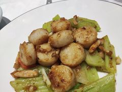 烧汁白玉菇炒带子-尚一汤 广东炖汤(金桥国际店)