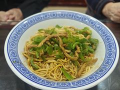 青椒肉丝盘水面-孟家蟹包(锦绣街店)