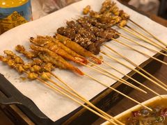 -路边摊小炉子烧烤