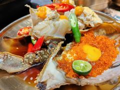 -草家酱蟹炭火烤肉店(珲春南路二店)