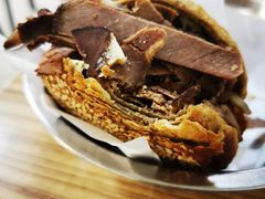 烧饼夹牛肉-老四烧饼铺(丽源路店)