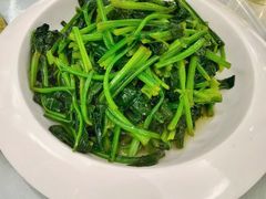 清炒菠菜-黄山玉屏楼宾馆餐厅