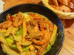 咖喱皇焗大虾-院子餐厅·大锅菜·老杭帮(桥西直街店)