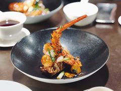 金不换头抄焗西沙小龙虾-广州文华东方酒店·江-由辉师傅主理