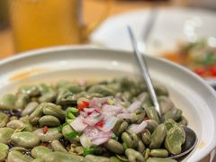 油淋蚕豆-老阿爸鲜鱼土菜(独墅湖店)