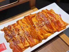 招牌黑猪五花肉-么肆烤肉(汉街形象店)