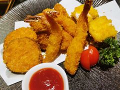 什锦炸虾天妇罗-松临·铁板烧&Omakase(神农店)