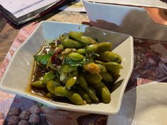 香辣毛豆-木屋烧烤(白石洲店)