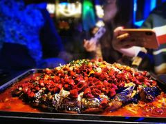 -探鱼·鲜青椒爽麻烤鱼(天一广场店)