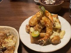 菠萝油条黑虎虾-皈宓·飯