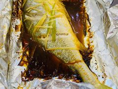 锡纸黄花鱼-瑞杰烧烤店·24小时营业(山东路店)