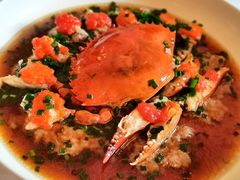 梭子蟹蒸肉饼-玫瑰厅上海菜(兴国路店)