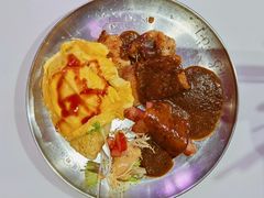 黑椒杂扒蛋包饭-龙记·香港茶餐厅(海上世界店)