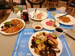 -海口绿发希尔顿酒店-田园汇自助餐·三文鱼·海鲜