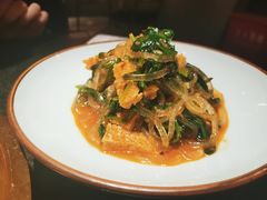 凉拌菠菜粉丝-丝路金桃·新疆菜(徐汇店)