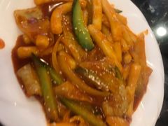 鱼饼炒年糕-桃园中华料理炸酱面(燕儿岛路店)