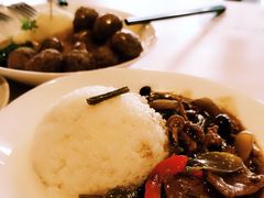 芥兰菌菇饭-宜家·瑞典风味餐厅(烟台路店)