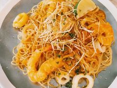 里窝那港口慢熬鲜虾浓汁天使面-the rug 飞毯 (朝阳公园店)