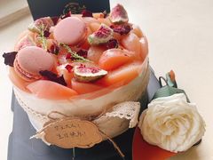 日式白桃淡奶油蛋糕-小苍兰风铃草蛋糕甜品(沈阳店)