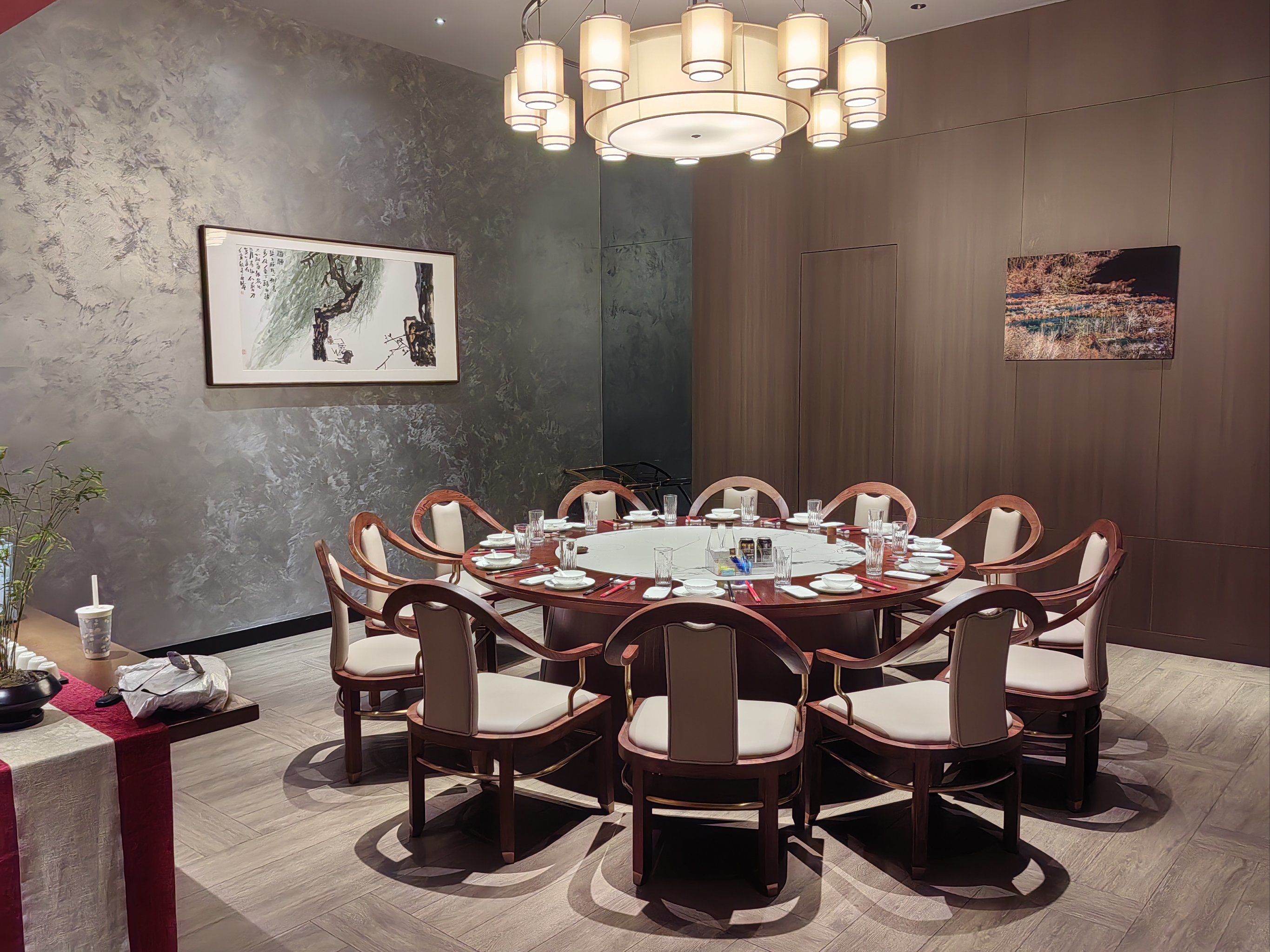 新中式风格餐厅的打卡
