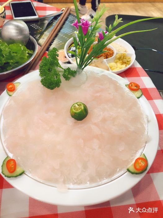 粤盛祥古法打边炉(方庄店)顺德鱼生图片