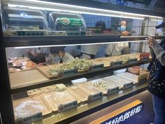 面包甜点陈列柜-袁记云饺(西安路店)
